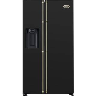 Dolce Vita Køleskabe (Sort/Messing) - 90 cm