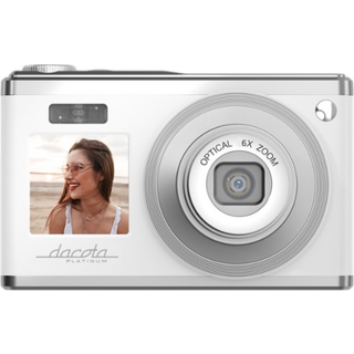 Dacota Platinum DC12 digitalkamera 20 MP 6x optisk zoom, hvid ➞ På lager - klar til levering og afhentning