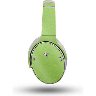 Glans glitter hovedtelefon hud kompatibel med Bose Quietcomfort hovedtelefoner (2023) - Solid Lime Green - Premium 3M Vinyl Protective Wrap Decal