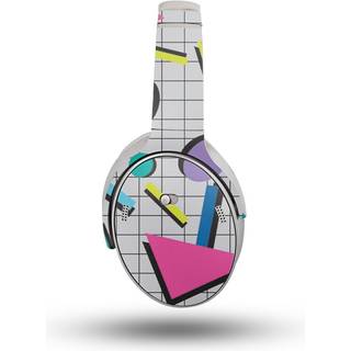 Hovedtelefonhud kompatibel med Bose Quietcomfort hovedtelefoner (2023) - Awesome 80s - Premium 3M vinylbeskyttende indpakningsovertrækningsdæknin