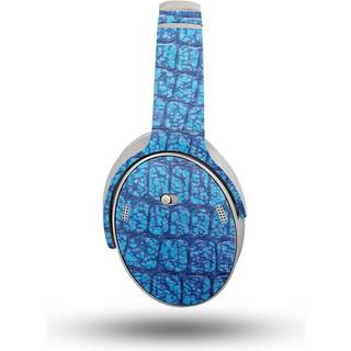 Carbon Fiber Headphone Skin kompatibel med Bose QuietComfort -hovedtelefoner (2023) - Vibrant Gator - Premium 3M Vinyl Protective Wrap Decal Cove