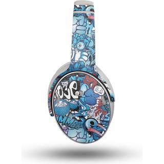 Hovedtelefonhud kompatibel med Bose Quietcomfort hovedtelefoner (2023) - Blue Meanies - Premium 3M Vinyl Protective Wrap Decal Cover - Let at anv