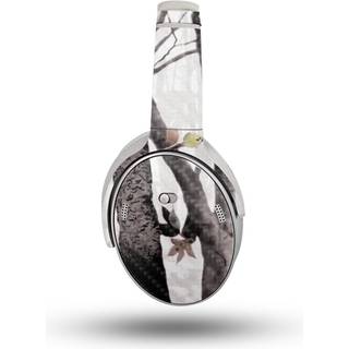 Carbon Fiber Headphone Skin kompatibel med Bose Quietcomfort -hovedtelefoner (2023) - Artic Camo - Premium 3M Vinyl Protective Wrap Decal Cover -