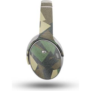 Glans glitter hovedtelefon hud kompatibel med Bose Quietcomfort hovedtelefoner (2023) - Polygonal camo - Premium 3M Vinyl Protective Wrap Decal C