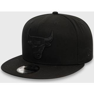 Chicago Bulls Monochrome Black 9FIFTY Snapback Cap newera adult unisex Black newera adult unisex Black newera adult unisex Black newera adult unisex B - S-M
