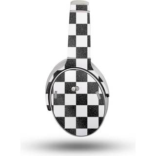 Glans glitter hovedtelefon hud kompatibel med Bose Quietcomfort hovedtelefoner (2023) - Check - Premium 3M Vinyl Protective Wrap Decal Cover - Le