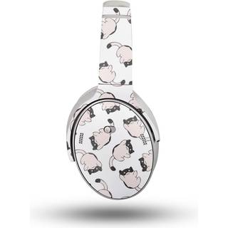Glans glitter hovedtelefon hud kompatibel med Bose Quietcomfort -hovedtelefoner (2023) - Regnende katte - Premium 3M vinylbeskyttelsesindpaknings