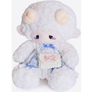 Magic Lion får fyldt dyre lam plys dukke Shepp plys legetøj Soft Plush Cute Sheep Plushies for Boys Girls som en gave til Valentinsdag-11.4 tomme
