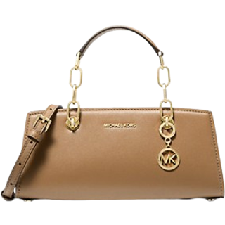 MK Cynthia Small Leather Satchel - Natural - Michael Kors - ONE SIZE