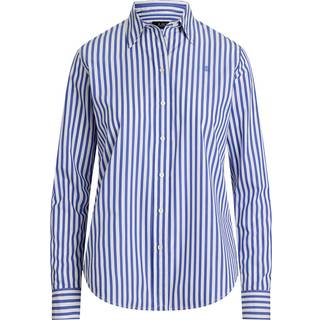 Lauren Ralph Lauren Lauren Ralph Lauren Jamelko Stipe bomuldskjorte med logo - X-Large