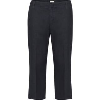 My Essential Wardrobe Tenna High Capri Bukser - Dark Blue