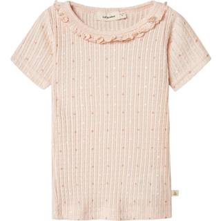 Hulla Hua T-shirt, Peach Blush, 98 cm