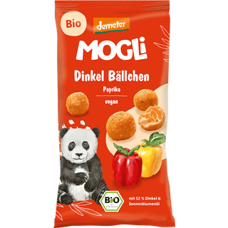MOGLi Økologiske speltkugler paprika 348.75 DKK/1 kg