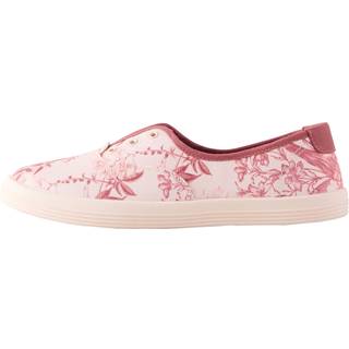 Next Broderede snøreløse lærredssneakers