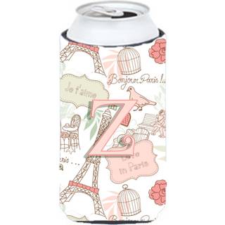 Brev Z Love in Paris Pink Tall Boy Beverage Isulator Hugger CJ2002-ZTBC