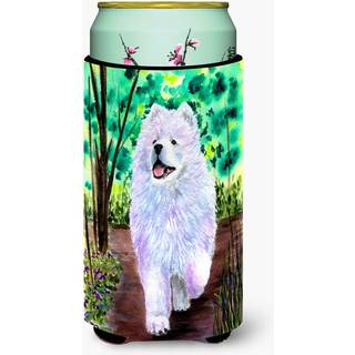 Samoyed Tall Boy Beverage Insulator Beverage Insulator Hugger