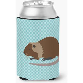 """" Caroline's Treasures Coypu Nutria River Rat Blue Check Dekorativ kan hugger flerfarvet """"
