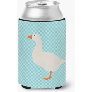 """" Caroline's Treasures Shire Horse Blue Check Decorative kan hugger flerfarvet """"