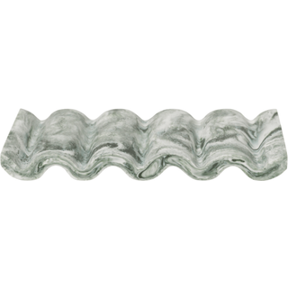 Mist Soap Dish - Emerald Off-White