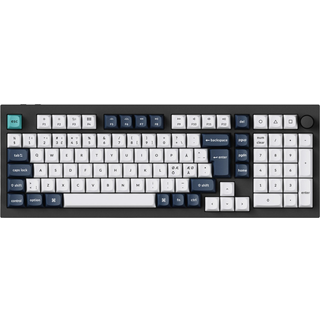 Keychron Q5 MAX 96% Knob Wireless Tri-Mode QMK/VIA - Gateron Jupiter Brown - Gaming Tastatur - Nordisk - Sort