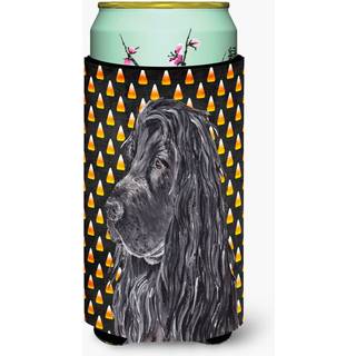 Engelsk Cocker Spaniel Halloween Candy Corn Tall Boy Beverage Isulator Beverage Isulator Hugger