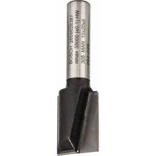 Bosch 2608628387 Notfræser to-snit 15 x 20 mm (diameter x længde)