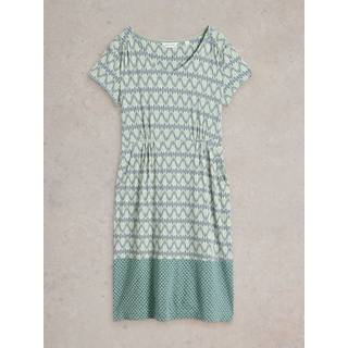 White Stuff White Stuff LGT GREEN Tallie Jersey Dress
