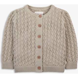 The Little Tailor The Little Tailor Baby 100% Cotton Scallop Design Pointelle Cardigan
