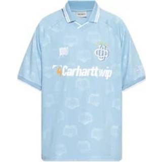 Hartt’s Football T-shirt, Heart Train Jacquard/Bluebird, M