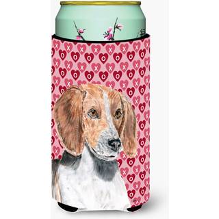 Engelsk Foxhound Valentine's Love Tall Boy Beverage Isulator Beverage Isulator Hugger