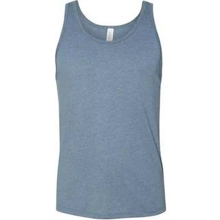 Canvas CV3480 Unisex Jersey Tank Top Heather Slate XL