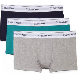 3 Pack Low Rise Trunks - Icon Cotton Stretch - Multi - XS
