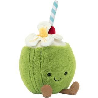 Jellycat bamse Food and drink Amuseables Aruba Coconut - 15 cm