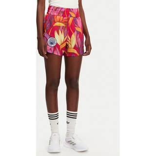 adidas x FARM Rio Pacer shorts - Bold Pink / Spring Yellow / Lucid Fuchsia - XS