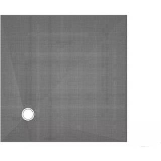 wedi Fundo Primo gulvelement med decentralt afløb, kvadratisk, 40 x 900 x 900 mm