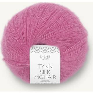 Tynd Silk Mohair garn fra Sandnes Garn - Shocking pink