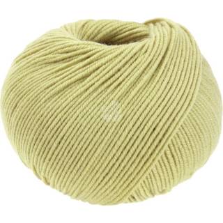 Lana Grossa Cool Wool 2122 Pastelgrøn Indhold:100% ren ny, ekstrafin merinould Vægt/Længde:50 g = ca. 160 meter Anbefalede pinde: 3.00-3.50 mm Strikkefasthed:10 x 10 cm = 24 m x 34 p Vask:Finvask 30º/ Tørres fladt.