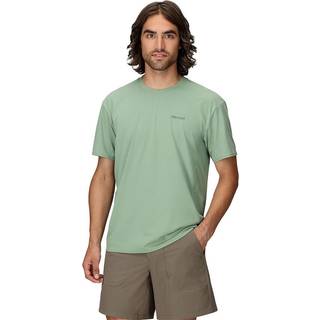 Marmot Men's Airexchange Upf 50 Crew Ss Agate Green, M