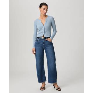 Paige Paige Blue Arellia Ankle Barrel Leg Jeans