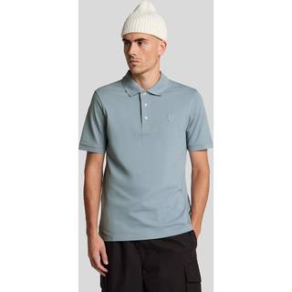 Lyle & Scott Lyle & Scott Blue Chrome Superfine Polo Shirt