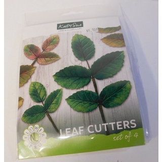 Flower Pro Cake Decorating bladsk?rere (s?t af 4) af Katy Sue - Sk?r blade til 4 forskellige st?rrelser: 1) 1 x 0,6 tommer 2) 1,4 x 0,8 tommer 3)