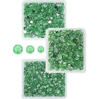 qiipii lysegr?n krystalharpiks rhinestones til h?ndv?rk af lys gr?s gr?n fladback rhinestone 3mm 4mm 5 mm ikke-hotfix sten diamanter krystaller p