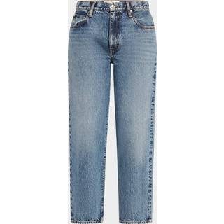 Frame Candle mid-rise barrel-leg jeans - blue - 23