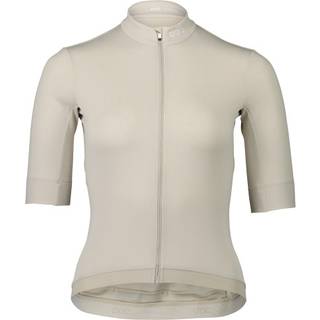 POC W's Thermal Lite Kortærmet Cykeltrøje i Light Sandstone Beige - Størrelse Small