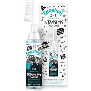Bugalugs 2-i-1 Renseskum med Kam (parfumefri) (150ml)