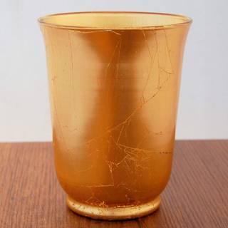 R?d granat?ble 1140-1 7 i forgyldt forgyldt orkanvase guld