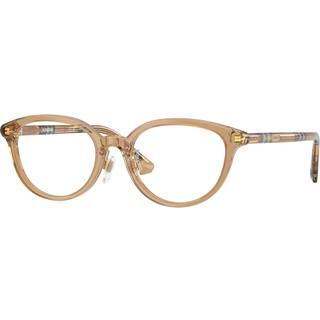 Burberry Kvinde BE2435D 4164 Vista -rammer Acetat Beige Transparent Pantos Normal