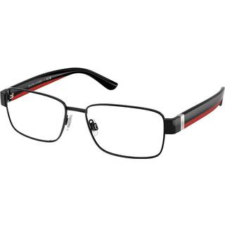 Polo Ralph Lauren Mand PH1239 9258 Optiske stel Metal Sort Transparent Firkantet Normal