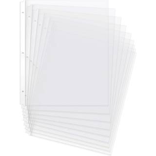 Amazon Basics Holdbart Clear Sheet Protectors for 3 Ring Binder 8,5 i x 11 i 3 huller 200 pakke