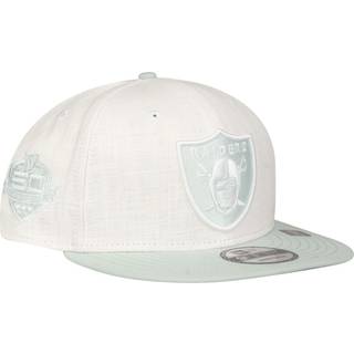 Las Vegas Raiders Minty Breeze White 9FIFTY Snapback Cap newera adult unisex White newera adult unisex White newera adult unisex White newera adult un - Osfm